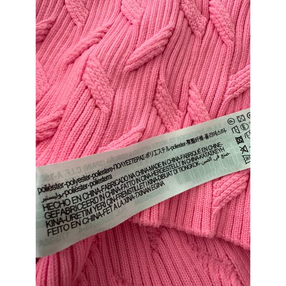 Zara Hot Pink pleated cable stretch tank Size Medium $30 - Picture 3 of 4